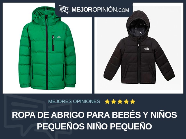 Ropa de abrigo para bebés y niños pequeños Niño pequeño