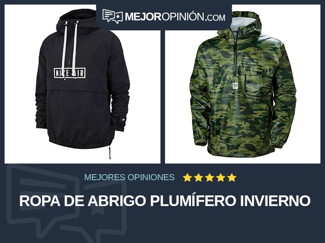 Ropa de abrigo Plumífero Invierno