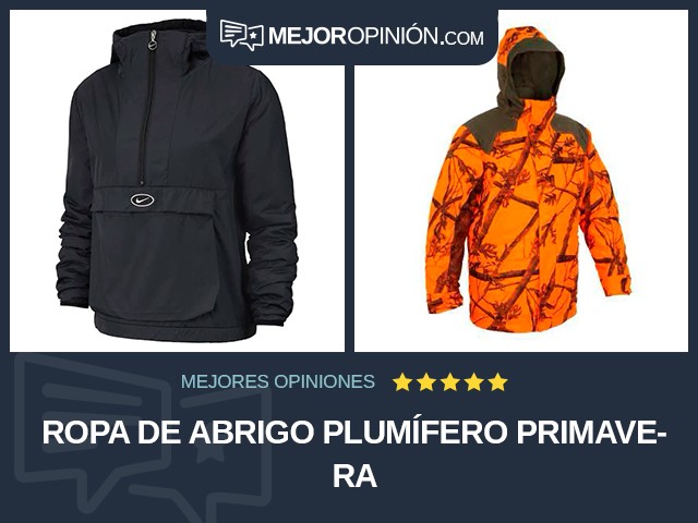 Ropa de abrigo Plumífero Primavera