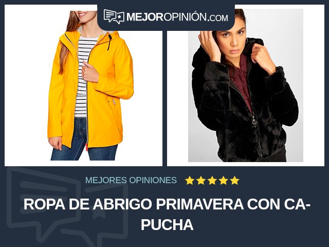 Ropa de abrigo Primavera Con capucha