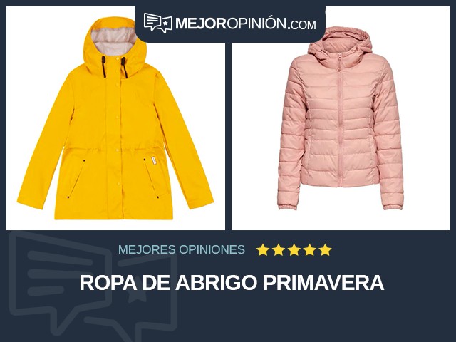 Ropa de abrigo Primavera