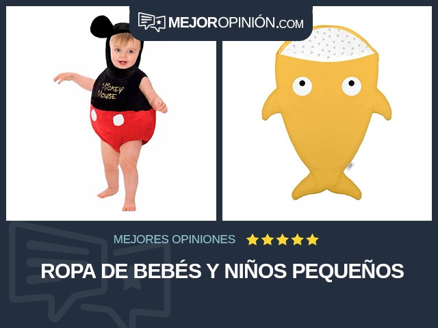 Ropa de bebés y niños pequeños