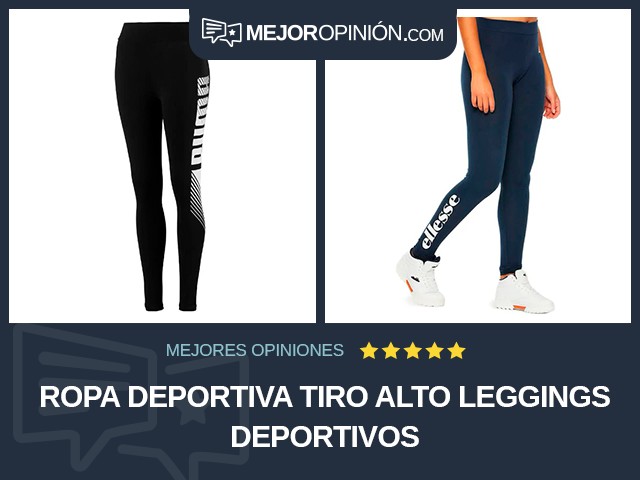 Ropa deportiva Tiro alto Leggings deportivos