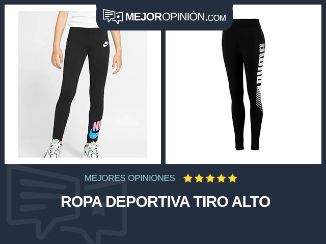 Ropa deportiva Tiro alto