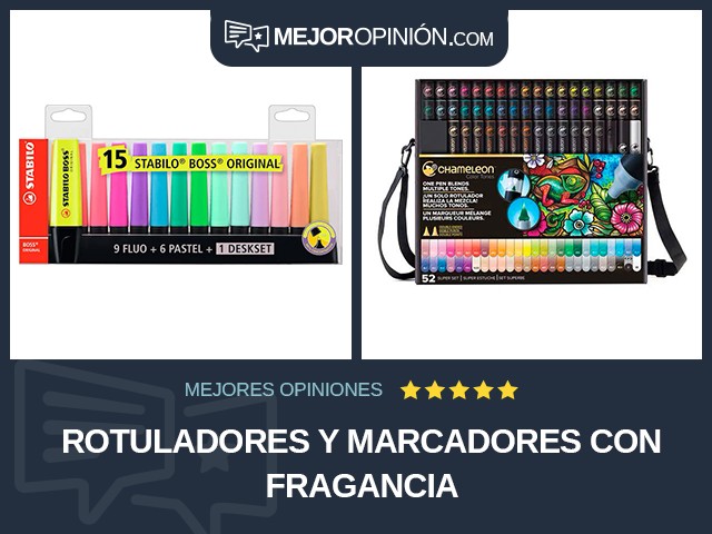 Rotuladores y marcadores Con fragancia