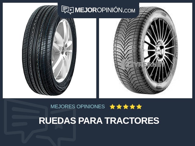 Ruedas para tractores