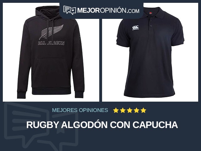 Rugby Algodón Con capucha