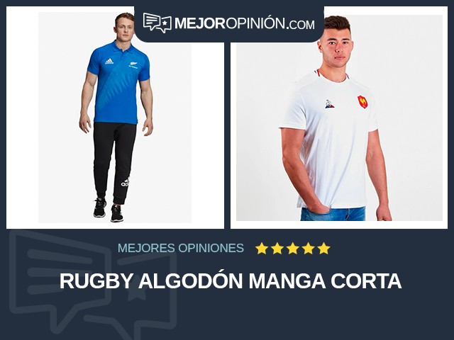 Rugby Algodón Manga corta