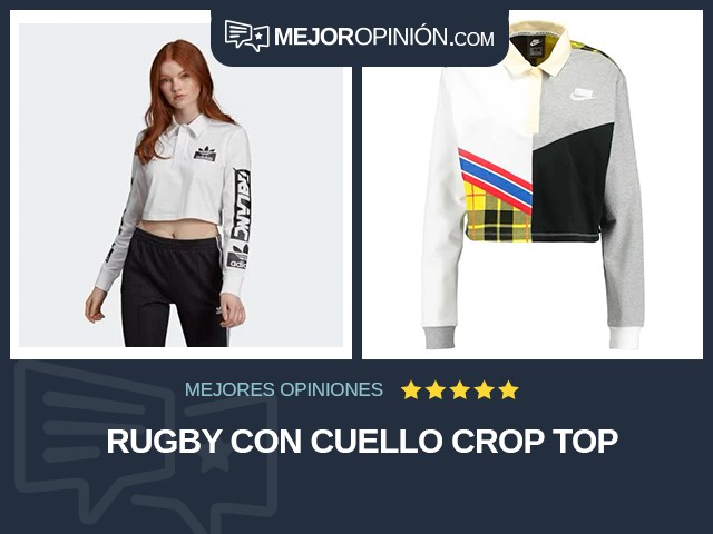 Rugby Con cuello Crop top