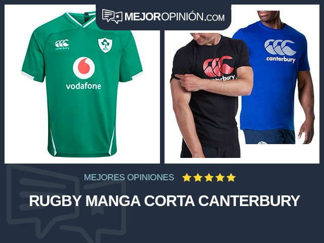 Rugby Manga corta Canterbury