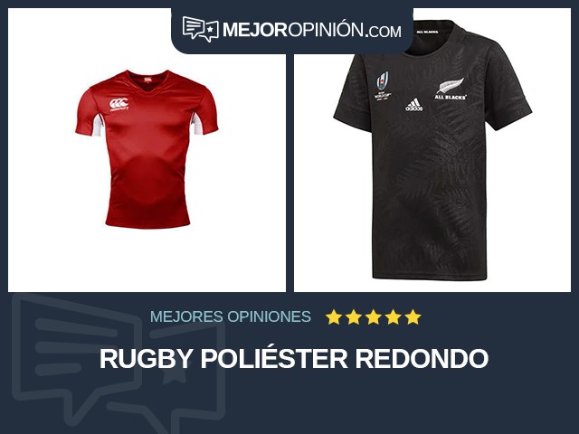 Rugby Poliéster Redondo