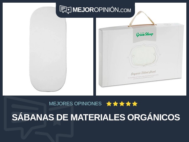 Sábanas De materiales orgánicos