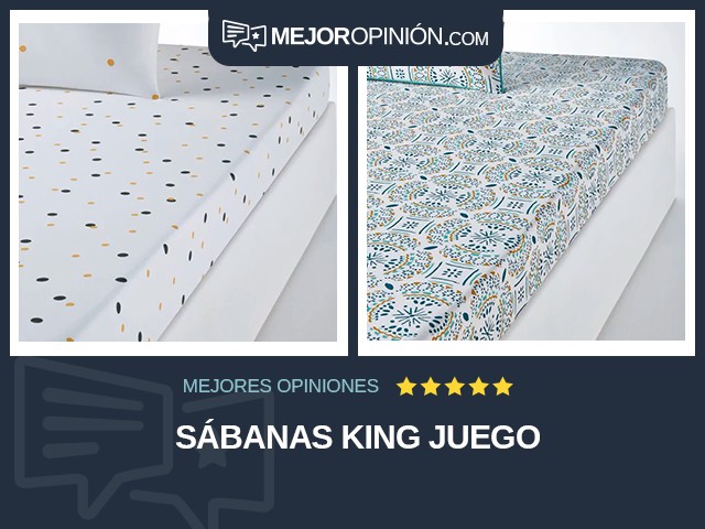 Sábanas King Juego