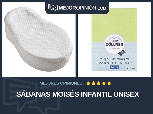 Sábanas Moisés Infantil unisex