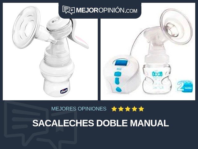 Sacaleches Doble Manual