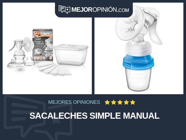 Sacaleches Simple Manual