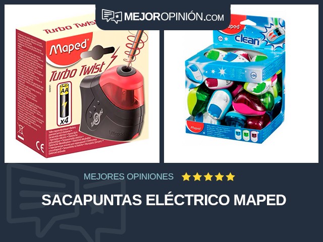 Sacapuntas Eléctrico Maped