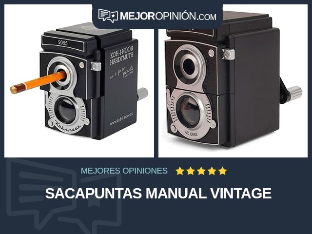Sacapuntas Manual Vintage