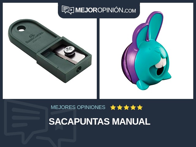 Sacapuntas Manual