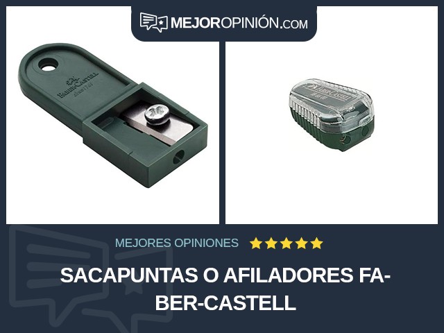 Sacapuntas o afiladores Faber-Castell