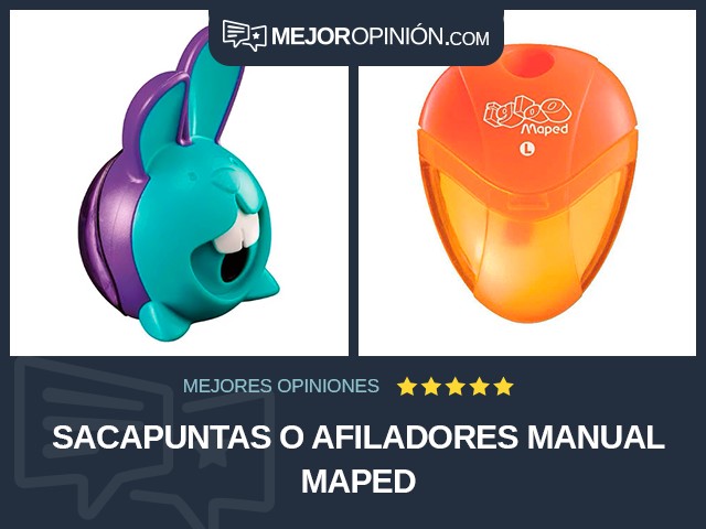 Sacapuntas o afiladores Manual Maped