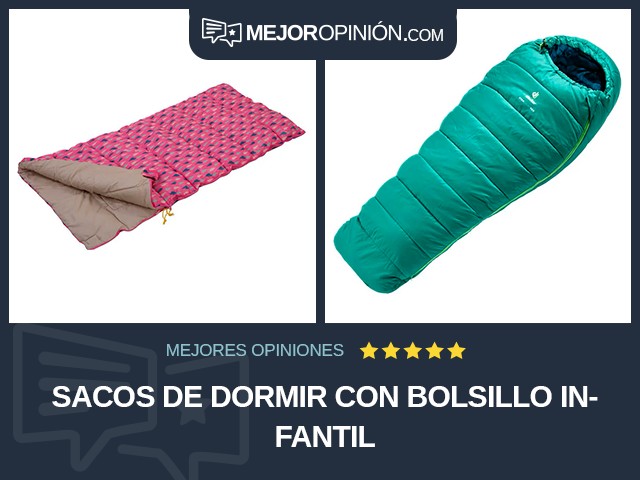 Sacos de dormir Con bolsillo Infantil