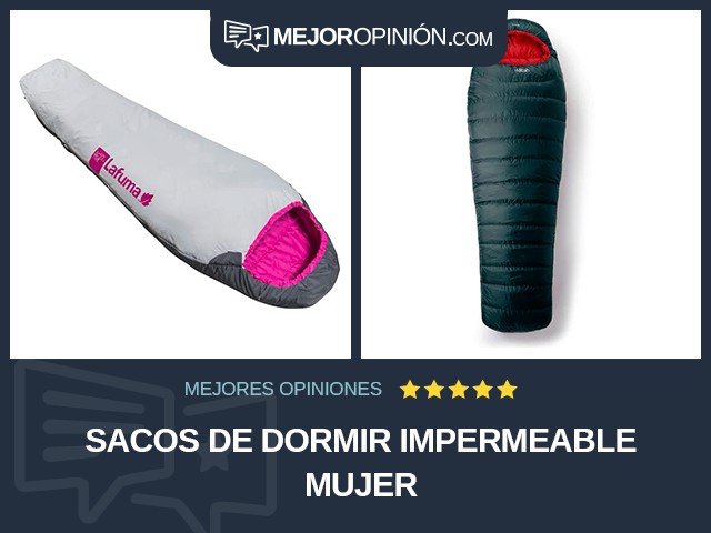 Sacos de dormir Impermeable Mujer