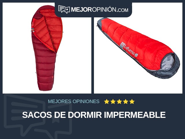 Sacos de dormir Impermeable