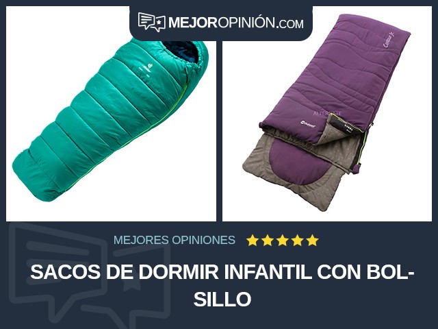 Sacos de dormir Infantil Con bolsillo