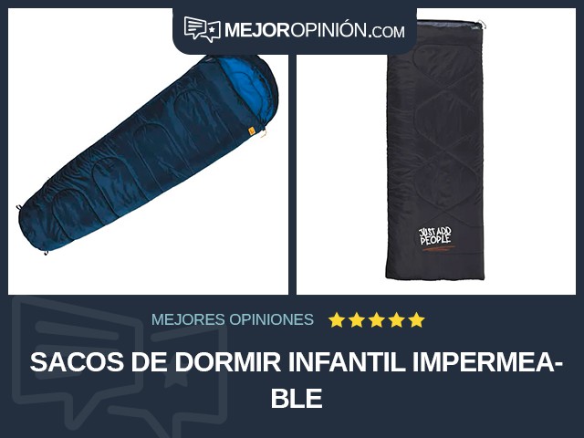 Sacos de dormir Infantil Impermeable