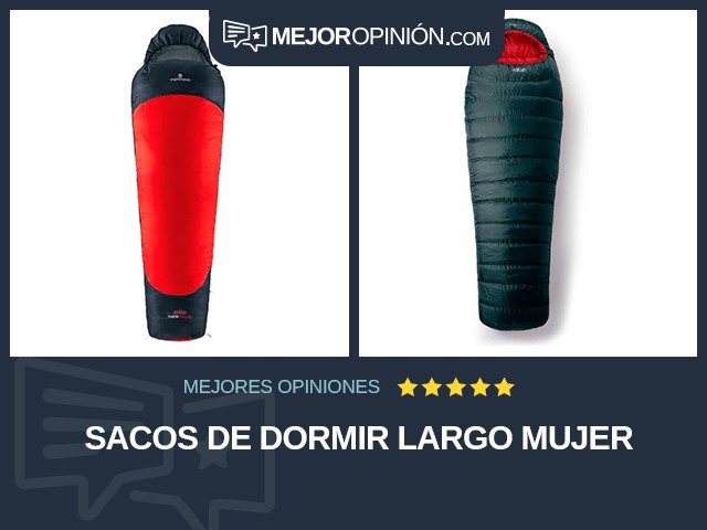 Sacos de dormir Largo Mujer