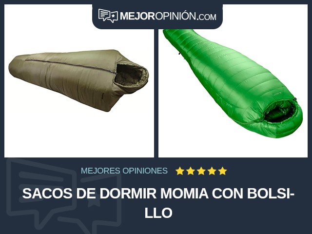 Sacos de dormir Momia Con bolsillo