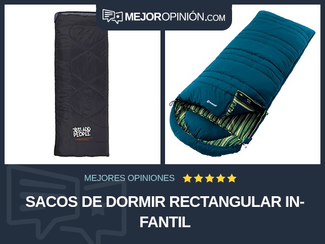 Sacos de dormir Rectangular Infantil