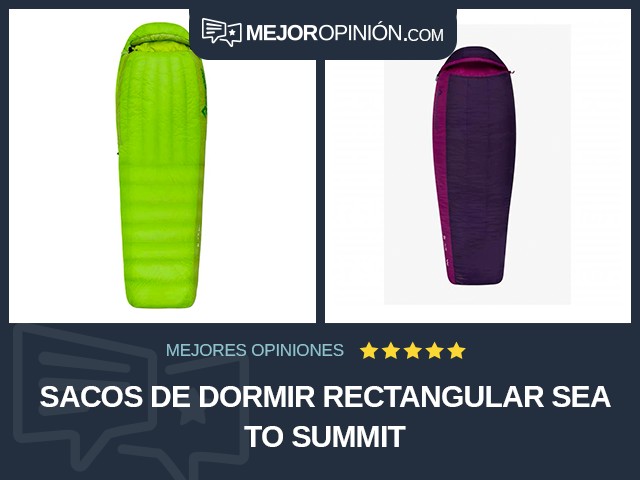 Sacos de dormir Rectangular Sea to Summit