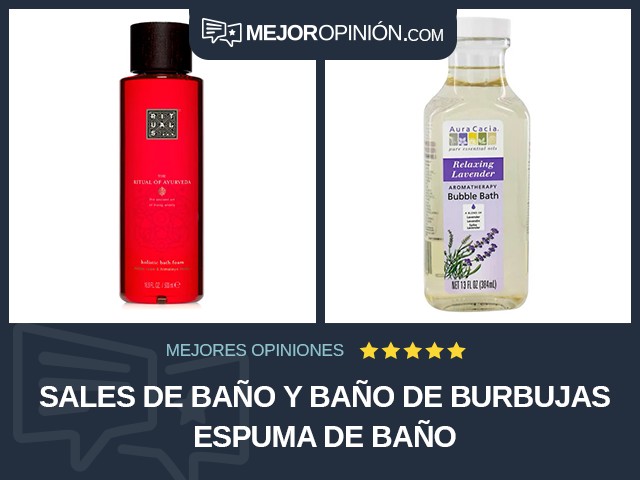 Sales de baño y baño de burbujas Espuma de baño