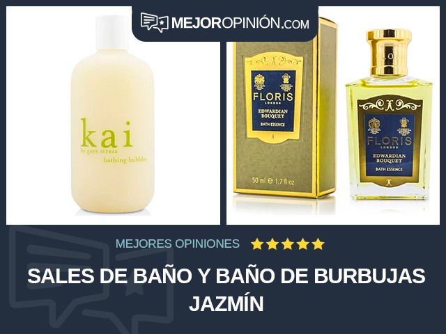 Sales de baño y baño de burbujas Jazmín