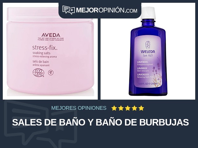 Sales de baño y baño de burbujas