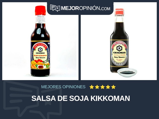 Salsa de soja Kikkoman