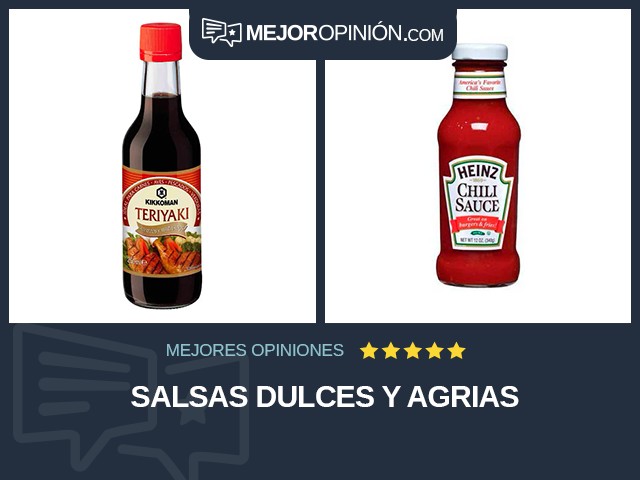 Salsas dulces y agrias