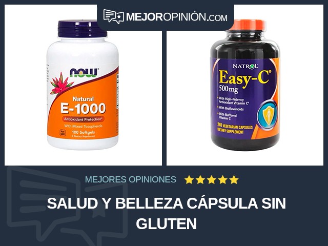 Salud y belleza Cápsula Sin gluten