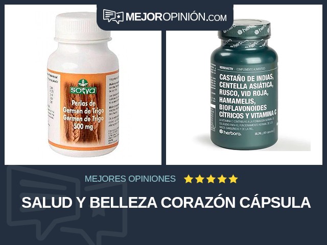 Salud y belleza Corazón Cápsula