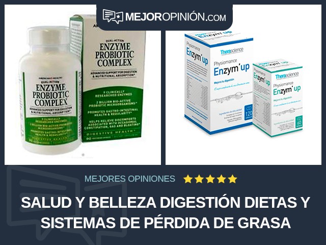 Salud y belleza Digestión Dietas y sistemas de pérdida de grasa