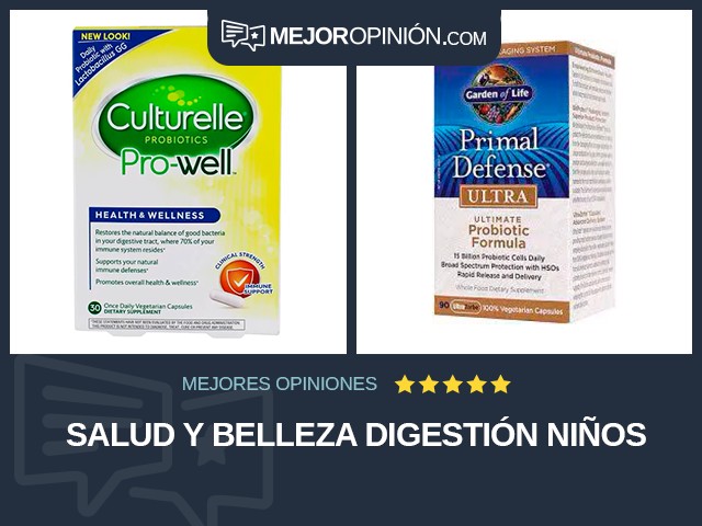 Salud y belleza Digestión Niños