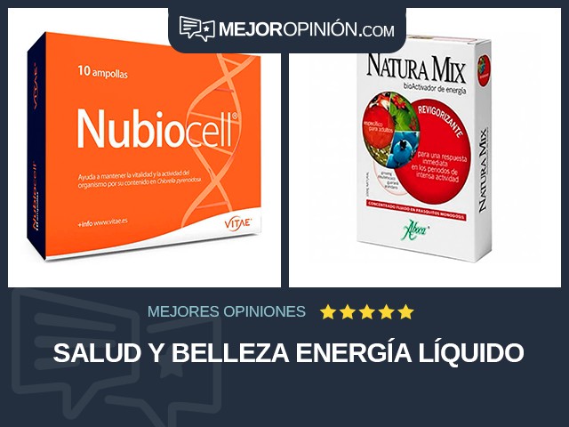 Salud y belleza Energía Líquido