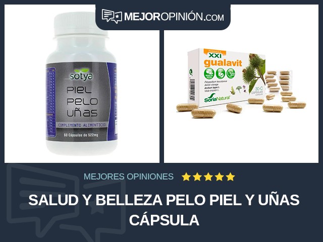 Salud y belleza Pelo piel y uñas Cápsula