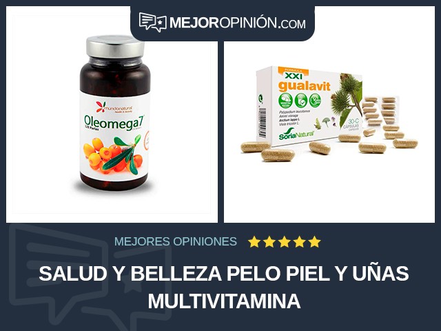 Salud y belleza Pelo piel y uñas Multivitamina