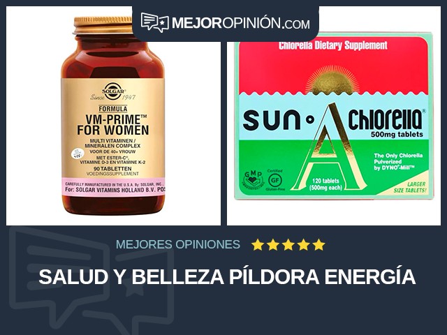 Salud y belleza Píldora Energía