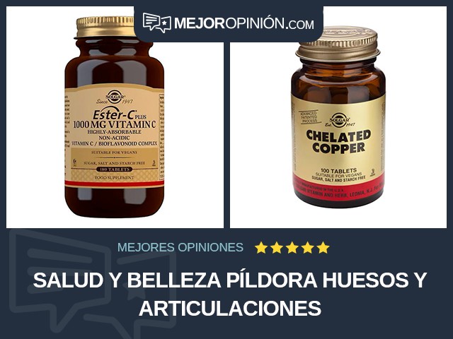 Salud y belleza Píldora Huesos y articulaciones