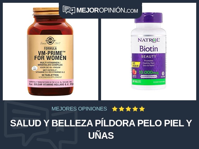 Salud y belleza Píldora Pelo piel y uñas