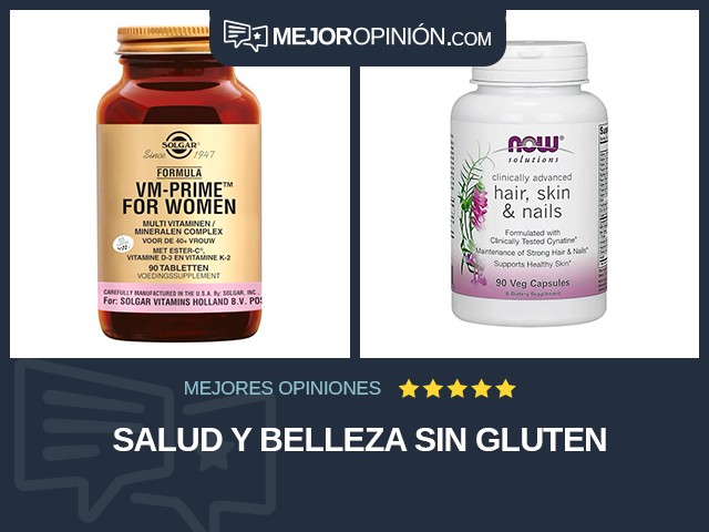 Salud y belleza Sin gluten